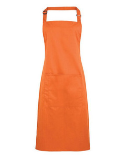 Premier Workwear PR154 - Durable Polyester-Cotton Bib Apron with Pocket