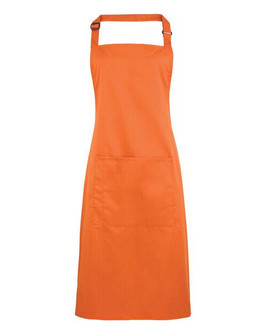 Premier Workwear PR154 - Durable Polyester-Cotton Bib Apron with Pocket