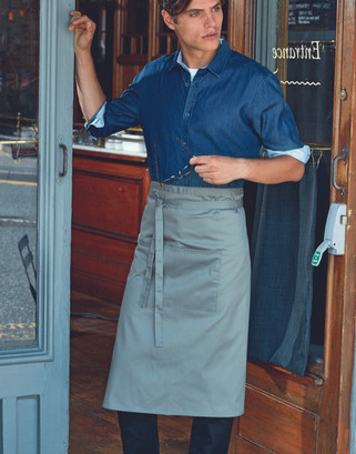 Premier Workwear PR158 - Durable Hospitality Apron with Tablet Pocket