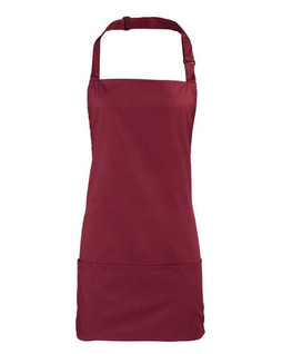 Premier Workwear PR159 - Versatile 2-in-1 Bib and Waist Apron with Pockets