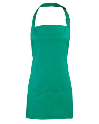 Premier Workwear PR159 - Versatile 2-in-1 Bib and Waist Apron with Pockets