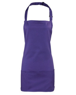 Premier Workwear PR159 - Versatile 2-in-1 Bib and Waist Apron with Pockets