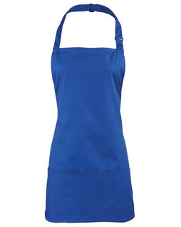 Premier Workwear PR159 - Versatile 2-in-1 Bib and Waist Apron with Pockets