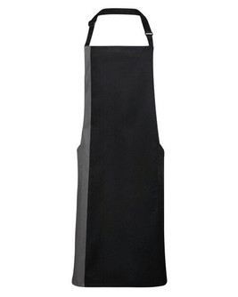 Premier Workwear PR162 - Premium Contrast Bib Apron with Adjustable Neck