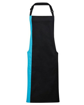 Premier Workwear PR162 - Premium Contrast Bib Apron with Adjustable Neck