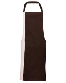 Premier Workwear PR162 - Premium Contrast Bib Apron with Adjustable Neck