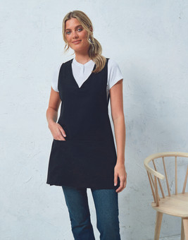 Premier Workwear PR177 - Elegant V-Neck Wrap Around Tunic with Pocket