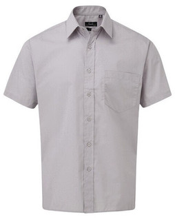 Premier Workwear PR202 - Mens Classic Short Sleeve Poplin Dress Shirt