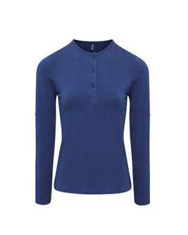 PREMIER WORKWEAR PR318 - LADIES LONG JOHN ROLL SLEEVE TEE