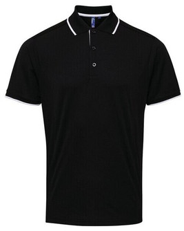 Premier Workwear PR618 - Men's Moisture-Wicking Contrast Polo Shirt