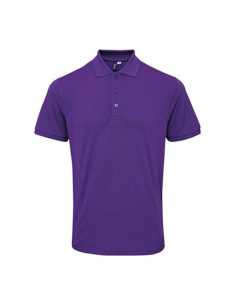 Premier Workwear PR630 - Men's CoolPlus Antimicrobial Pique Polo Shirt