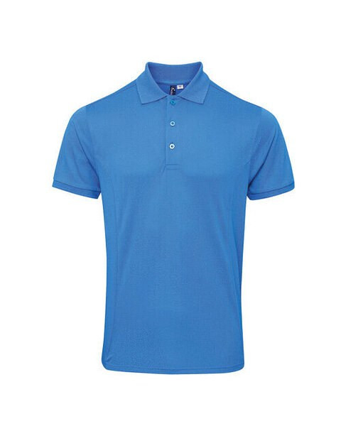 Premier Workwear PR630 - Men's CoolPlus Antimicrobial Pique Polo Shirt