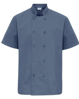 Premier Workwear PR656 - Professional Short Sleeve Chefs Jacket with Pen Pocket