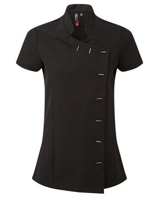 Premier Workwear PR682 - Elegant Orchid Spa Tunic with Mandarin Collar