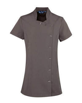 Premier Workwear PR682 - Elegant Orchid Spa Tunic with Mandarin Collar
