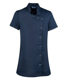 Premier Workwear PR682 - Elegant Orchid Spa Tunic with Mandarin Collar
