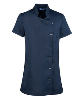 Premier Workwear PR682 - Elegant Orchid Spa Tunic with Mandarin Collar