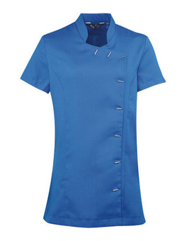 Premier Workwear PR682 - Elegant Orchid Spa Tunic with Mandarin Collar