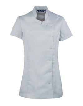 Premier Workwear PR682 - Elegant Orchid Spa Tunic with Mandarin Collar