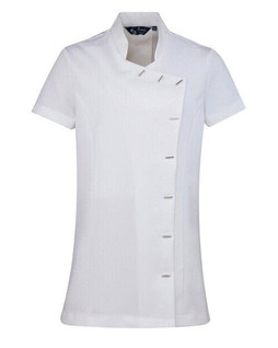Premier Workwear PR682 - Elegant Orchid Spa Tunic with Mandarin Collar