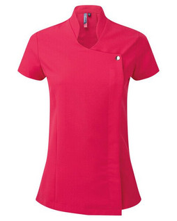 Premier Workwear PR683 - Elegant Feminine Fit Spa Tunic with Mandarin Collar
