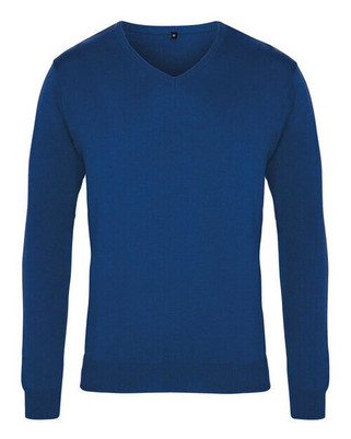 Premier Workwear PR694 - Mens Premium Cotton-Acrylic V-Neck Sweater