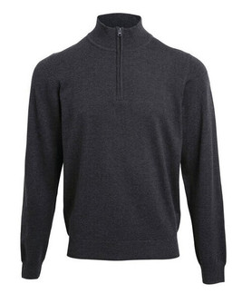 Premier Workwear PR695 - Men's Cotton-Acrylic Quarter Zip Knitted Sweater