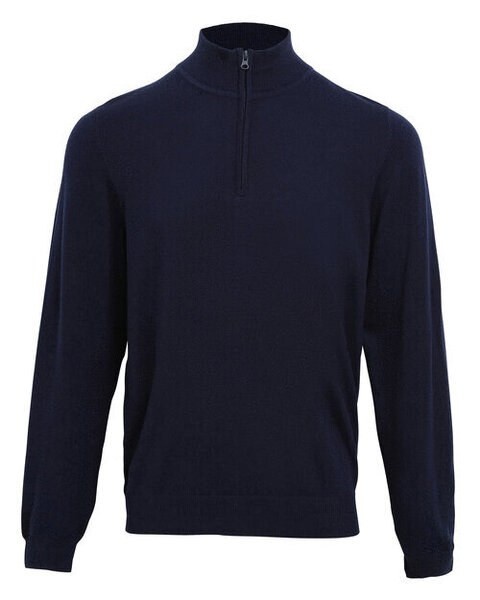 Premier Workwear PR695 - Men's Cotton-Acrylic Quarter Zip Knitted Sweater