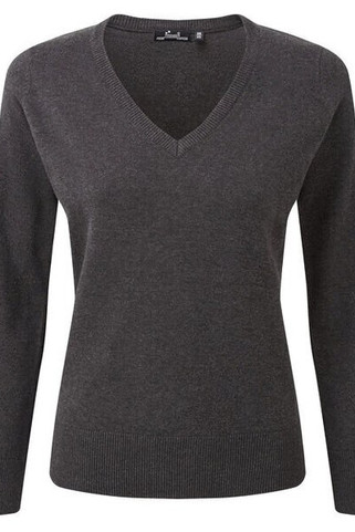 PREMIER WORKWEAR PR696 - LADIES KNITTED V-NECK SWEATER