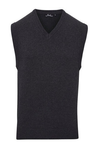 Premier Workwear PR699 - Mens Classic V-Neck Sleeveless Knit Sweater