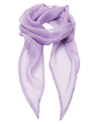 Premier Workwear PR740 - Elegant Light Chiffon Scarf for Women - Lustrous & Soft