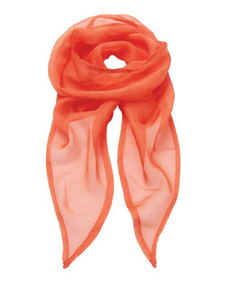 Premier Workwear PR740 - Elegant Light Chiffon Scarf for Women - Lustrous & Soft