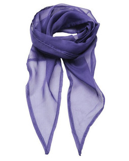 Premier Workwear PR740 - Elegant Light Chiffon Scarf for Women - Lustrous & Soft