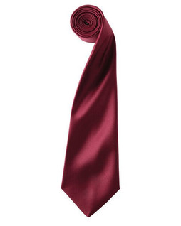 Premier Workwear PR750 - Elegant Lustrous Satin Tie for Formal Occasions