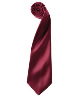 Premier Workwear PR750 - Elegant Lustrous Satin Tie for Formal Occasions