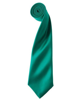 Premier Workwear PR750 - Elegant Lustrous Satin Tie for Formal Occasions