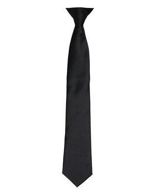 Premier Workwear PR755 - Elegant Satin Clip-On Tie for Formal Occasions