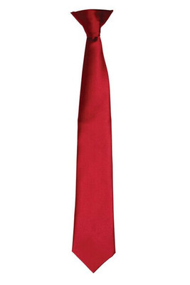 Premier Workwear PR755 - Elegant Satin Clip-On Tie for Formal Occasions