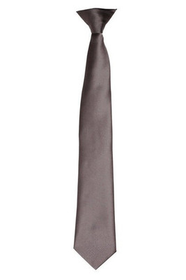 Premier Workwear PR755 - Elegant Satin Clip-On Tie for Formal Occasions