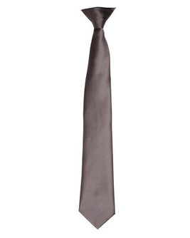 Premier Workwear PR755 - Elegant Satin Clip-On Tie for Formal Occasions