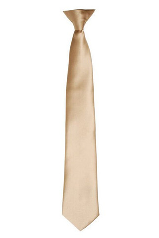 Premier Workwear PR755 - Elegant Satin Clip-On Tie for Formal Occasions