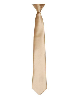 Premier Workwear PR755 - Elegant Satin Clip-On Tie for Formal Occasions