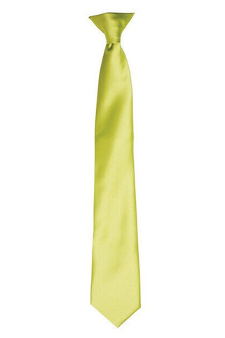 Premier Workwear PR755 - Elegant Satin Clip-On Tie for Formal Occasions