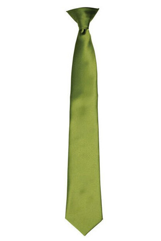 Premier Workwear PR755 - Elegant Satin Clip-On Tie for Formal Occasions