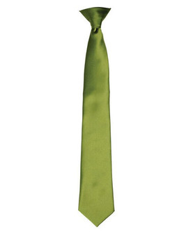 Premier Workwear PR755 - Elegant Satin Clip-On Tie for Formal Occasions