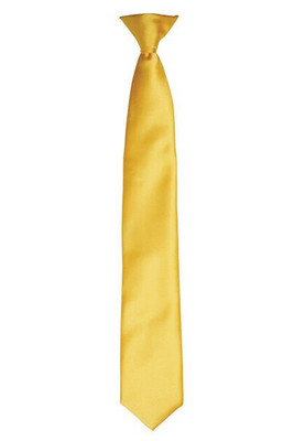 Premier Workwear PR755 - Elegant Satin Clip-On Tie for Formal Occasions