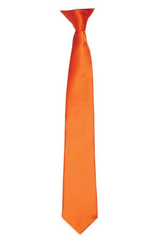 Premier Workwear PR755 - Elegant Satin Clip-On Tie for Formal Occasions