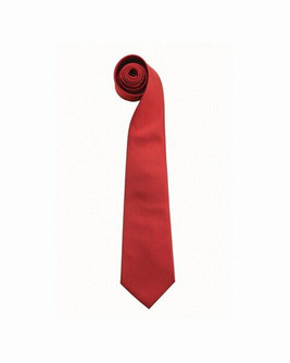 Premier Workwear PR765 - Elegant Matte Polyester Fashion Tie for Men