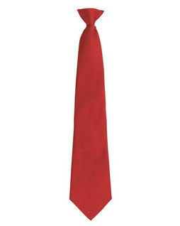 Premier Workwear PR785 - Classic Polyester Clip-On Tie for Men - 4/10cm Blade