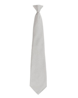 Premier Workwear PR785 - Classic Polyester Clip-On Tie for Men - 4/10cm Blade